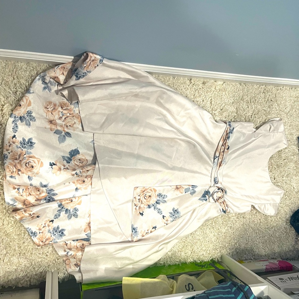 Bonnie Jean Sz 14 Girl Dress. High Low New